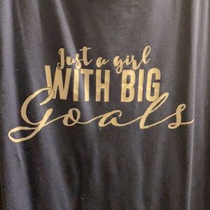 LLR Liv Tee: Just A Girl With Big Goals